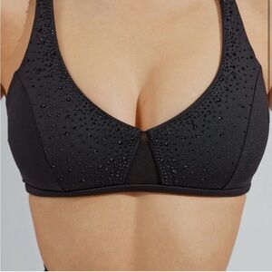 BuffBunny Onyx Black Moonstone Sports Bra
